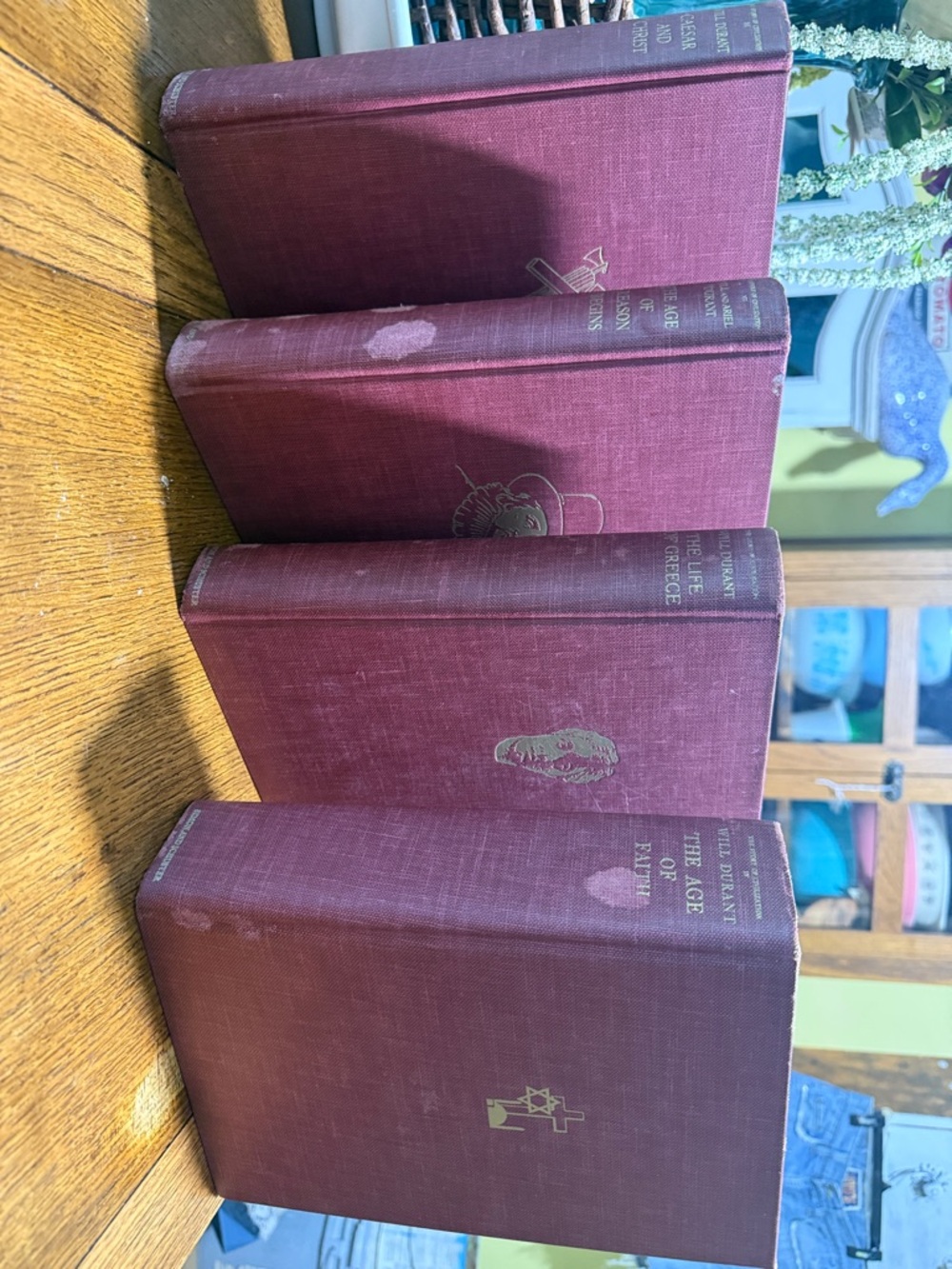 The story of civilization by Will Durant set of 4 antique collectible